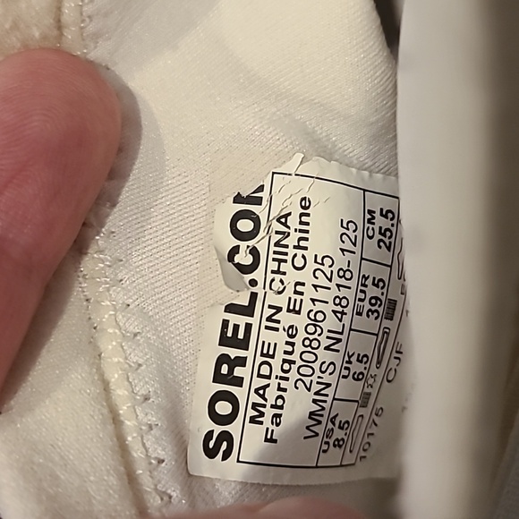 SOREL Explore Defy Midi Sneakers SEASALT Womens 8.5 - Picture 7 of 7